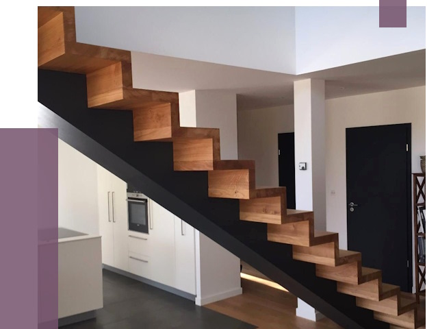 Изготовление деревянных лестниц в Еманжелинске от 87304 руб. | ПРОЛЁТ-Мнж