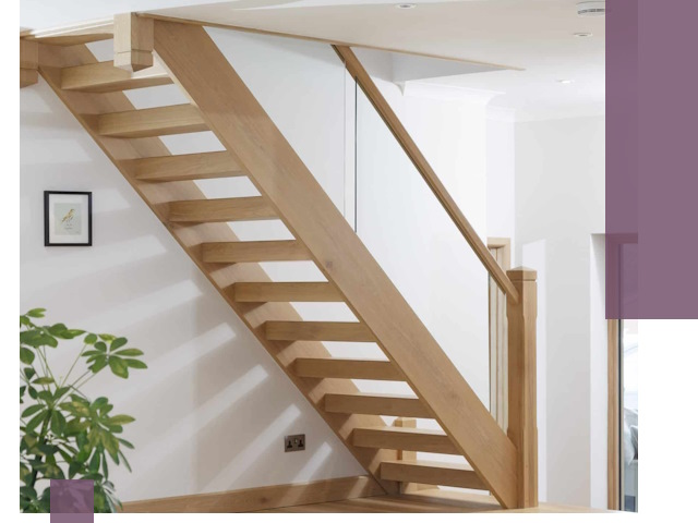 Изготовление деревянных лестниц под ключ в Еманжелинске для дома