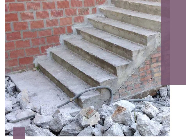 Демонтаж бетонных лестниц в Еманжелинске: быстро и безопасно