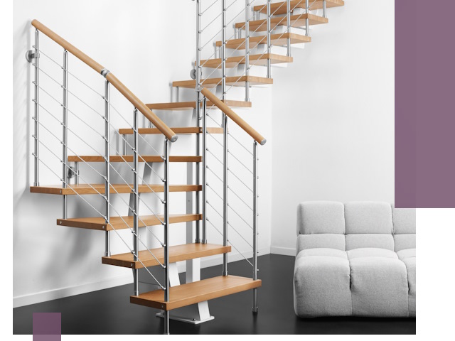 Модульные лестницы под ключ в Еманжелинске — монтаж и изготовление