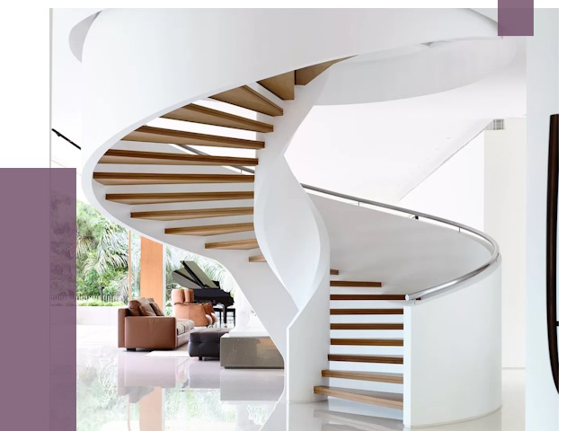 Винтовые лестницы в Еманжелинске под ключ от 48787 руб. | ПРОЛЁТ-Мнж