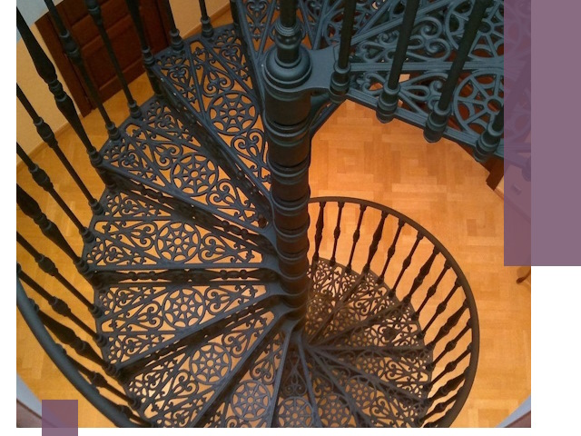 Винтовые лестницы под ключ в Еманжелинске: производство и монтаж