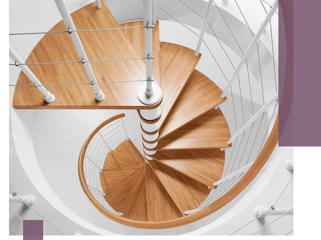 Изготовление винтовых лестниц под ключ в Еманжелинске