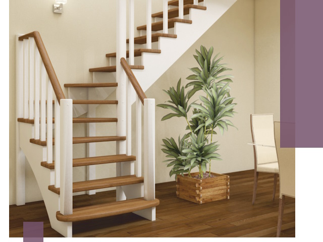 Г-образные лестницы под ключ в Еманжелинске — изготовление и монтаж