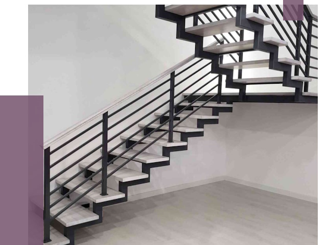 Лестницы на металлокаркасе под ключ в Еманжелинске от 12839 руб. | ПРОЛЁТ-Мнж