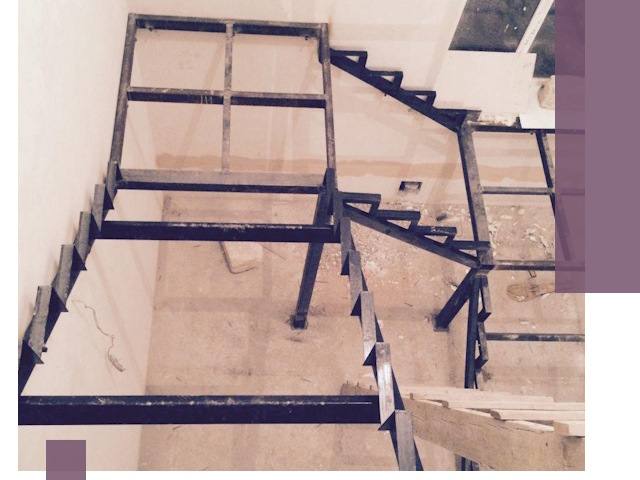 Монтаж лестниц на металлокаркасе в Еманжелинске быстро и качественно