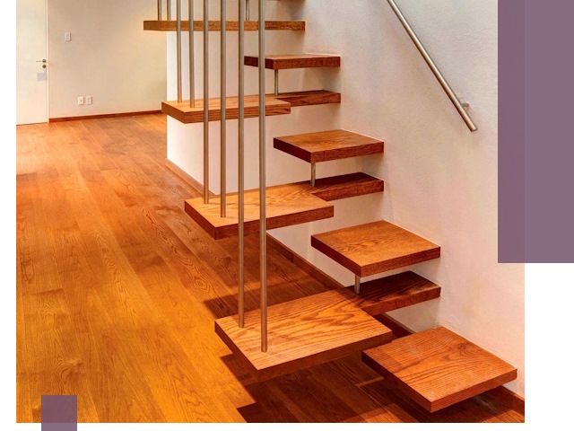 Лестницы «гусиный шаг» на заказ в Еманжелинске для узких пространств