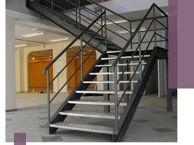 Лестницы для офиса в Еманжелинске: изготовление, монтаж, демонтаж