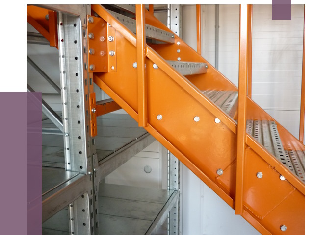 Лестницы для склада в Еманжелинске от 77033 руб. — решения | ПРОЛЁТ-Мнж