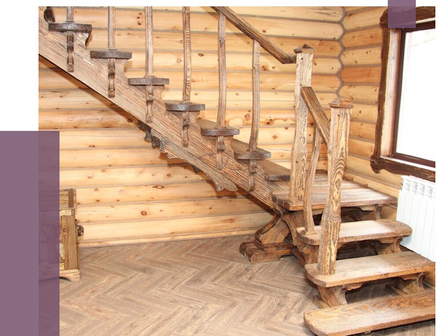 Лестницы в баню в Еманжелинске от 19207 руб. — изготовление | ПРОЛЁТ-Мнж