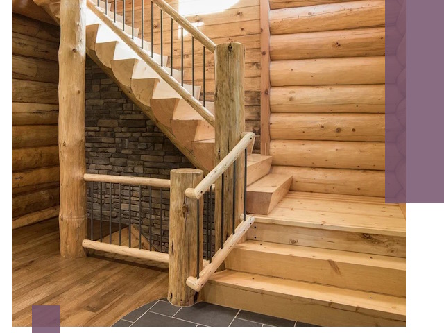 Лестницы в баню под заказ и профессиональный монтаж в Еманжелинске