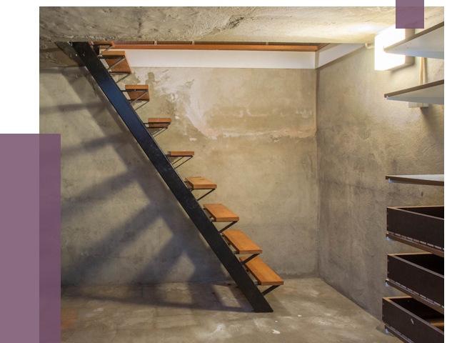 Лестницы в подвал в Еманжелинске от 13198 руб. — монтаж | ПРОЛЁТ-Мнж