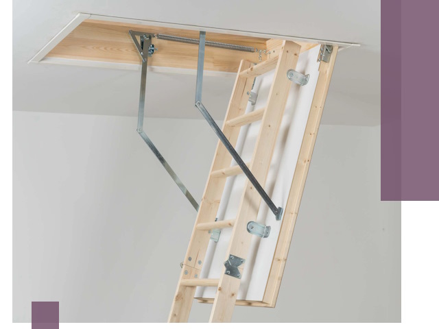 Установка чердачной лестницы под ключ в Еманжелинске