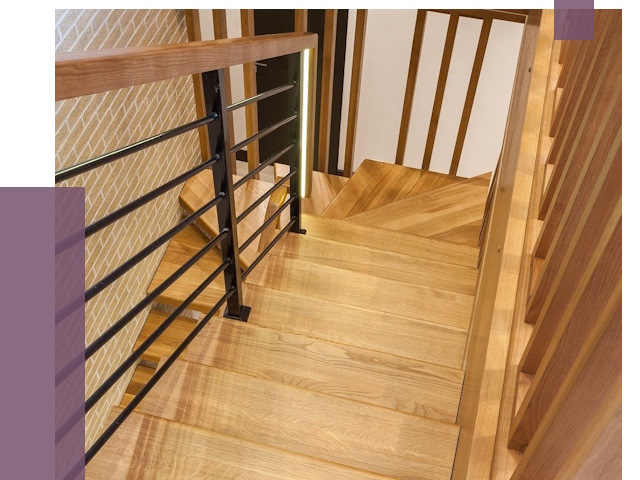 Лестницы из ясеня в Еманжелинске под ключ от 10066 руб. 