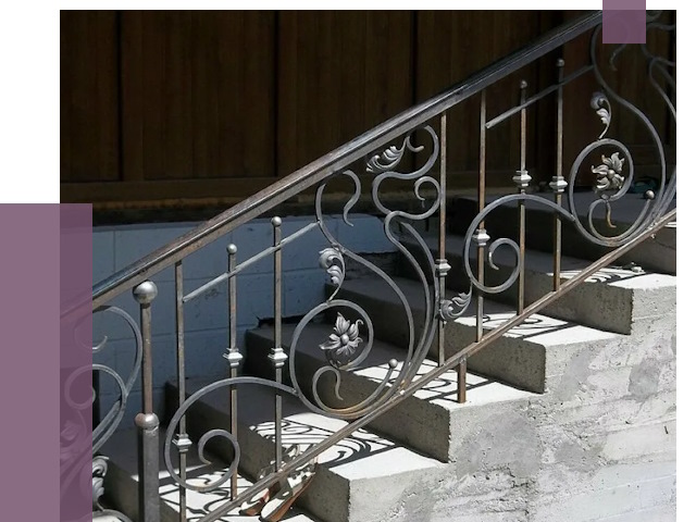 Кованые перила в Еманжелинске от 8730 руб. под ключ — качество от ПРОЛЁТ-Мнж