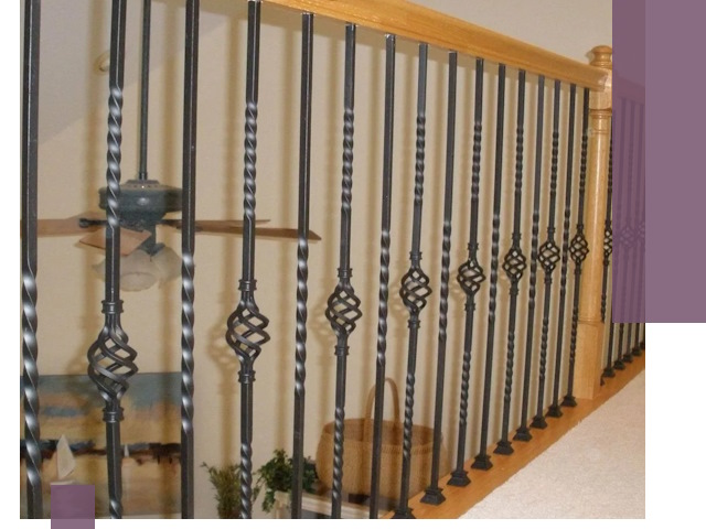 Изготовление и монтаж кованных перил в Еманжелинске под ключ