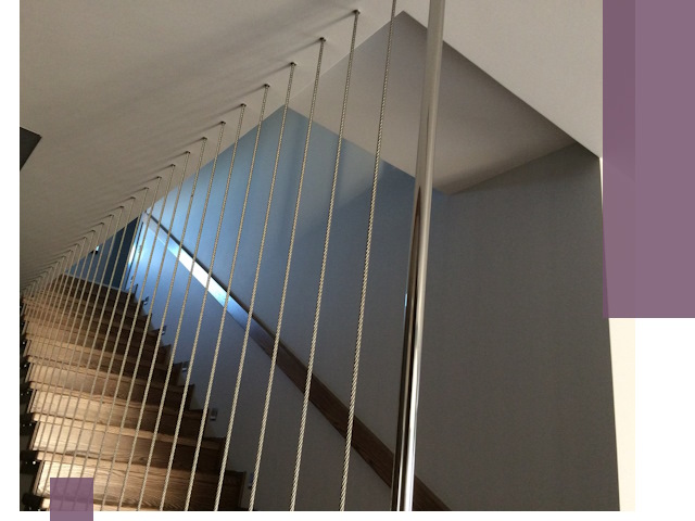 Тросовые перила под ключ в Еманжелинске — производство и монтаж