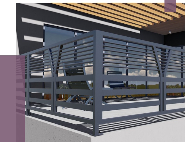 Изготовление балконных ограждений в Еманжелинске от 10785 руб. | ПРОЛЁТ-Мнж