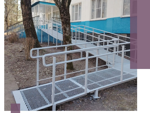 Пандусы под ключ в Еманжелинске: изготовление, монтаж и демонтаж