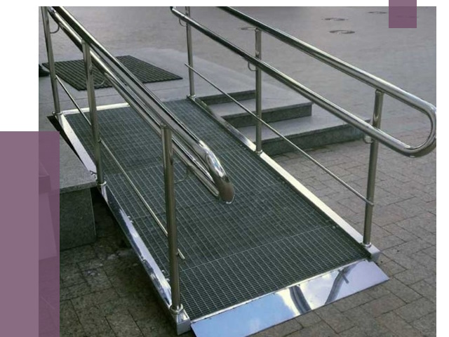 Монтаж пандусов для инвалидов в Еманжелинске от 8648 руб. под ключ | ПРОЛЁТ-Мнж