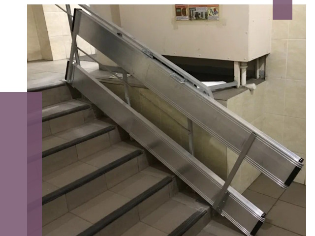 Откидные пандусы в Еманжелинске от 6676 руб. — купить | ПРОЛЁТ-Мнж