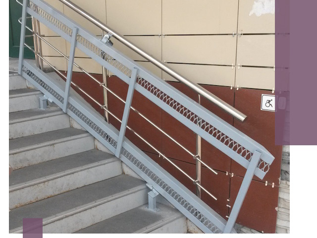 Изготовление откидных пандусов под ключ в Еманжелинске