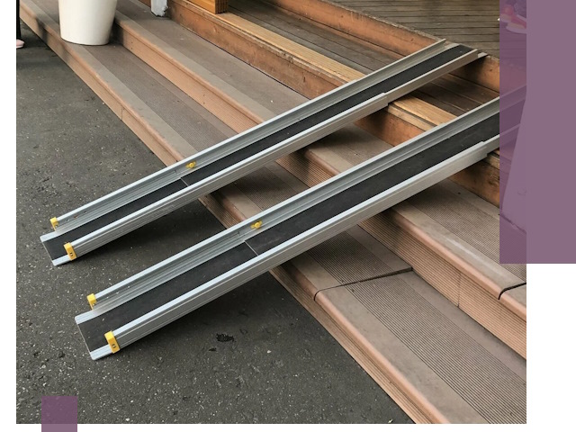 Телескопические пандусы под ключ в Еманжелинске — изготовление и монтаж