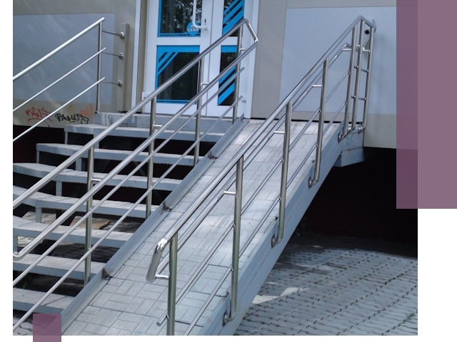 Пандус на крыльцо под ключ в Еманжелинске: монтаж и изготовление