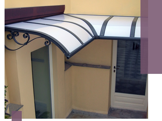 Монтаж козырьков любой сложности в Еманжелинске под ключ