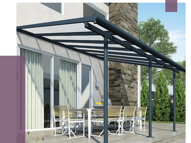 Навесы пристенные в Еманжелинске от 9141 руб. — монтаж и установка | ПРОЛЁТ-Мнж