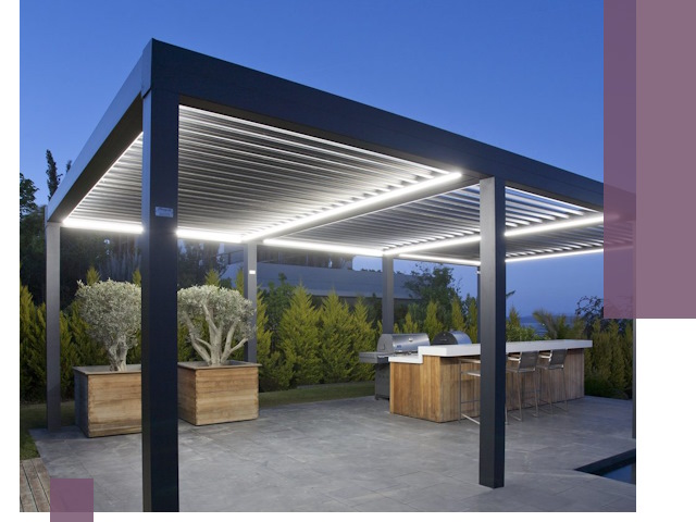 Навесы отдельно стоящие под ключ в Еманжелинске из металла и поликарбоната