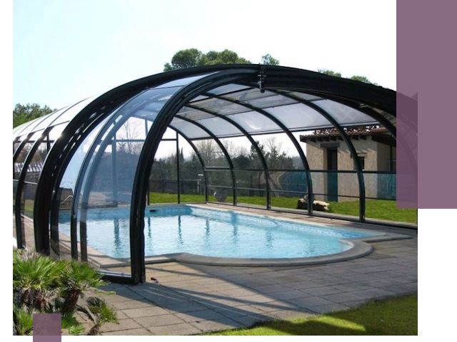 Навесы для бассейна в Еманжелинске: изготовление и монтаж под ключ