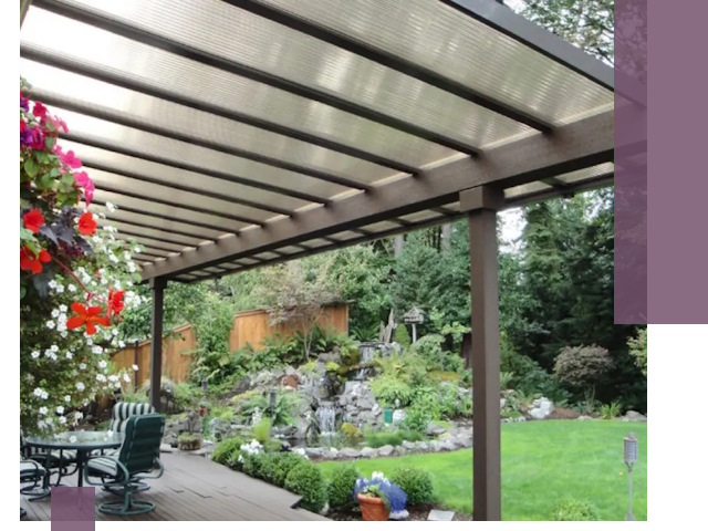 Навесы из поликарбоната под ключ в Еманжелинске быстро и надёжно