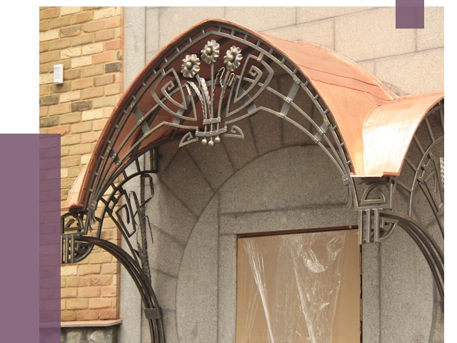 Арочные козырьки в Еманжелинске от 14636 руб. 