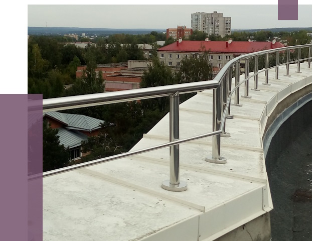 Парапеты и ограждения кровли в Еманжелинске от 4981 руб. 
