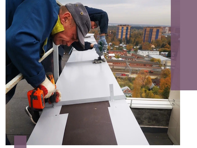 Монтаж парапетов в Еманжелинске — установка прочных металлических ограждений