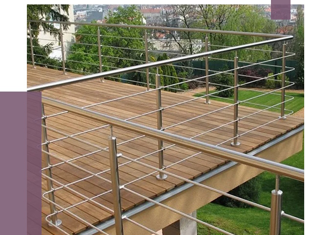 Алюминиевые парапеты в Еманжелинске под ключ от 7806 руб. 