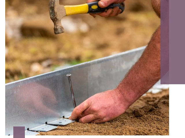 Монтаж металлических бордюров в Еманжелинске быстро и качественно