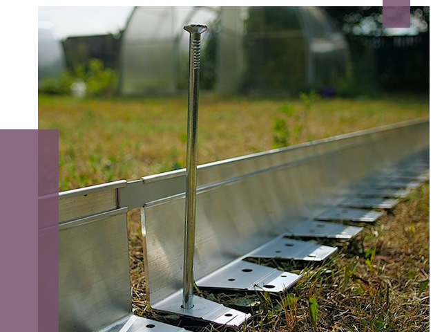 Металлические бордюры для газона в Еманжелинске от 4314 руб. | ПРОЛЁТ-Мнж