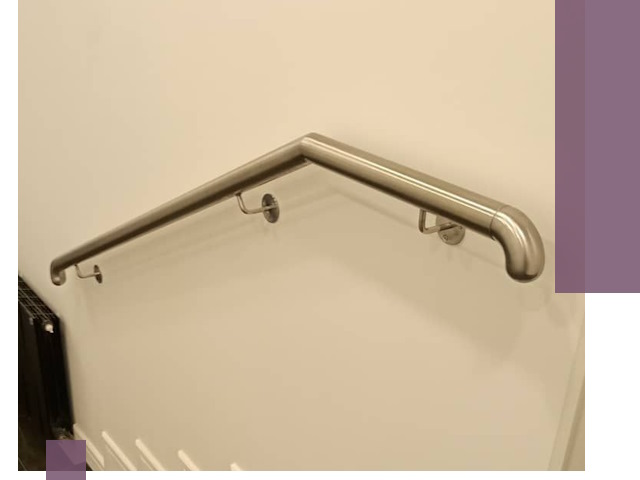 Изготовление пристенных поручней в Еманжелинске под ключ за сроки